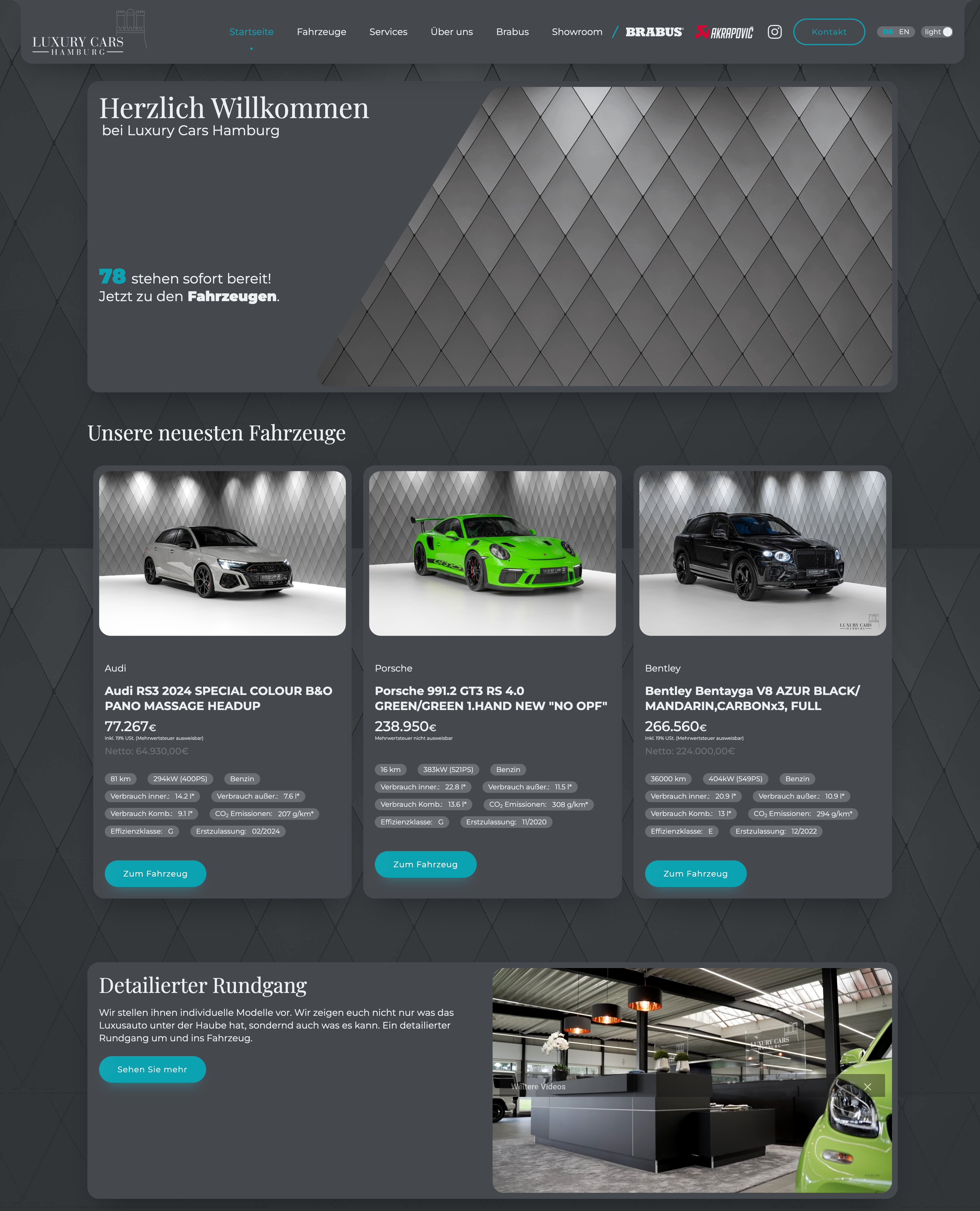 Marcello programmiert deine Website